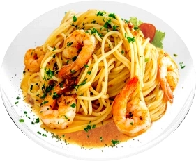 Spaghetti with Shrimp